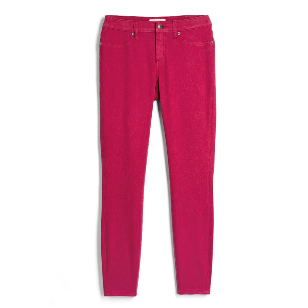 LILA RYAN Berry Colored Stretch Jeans